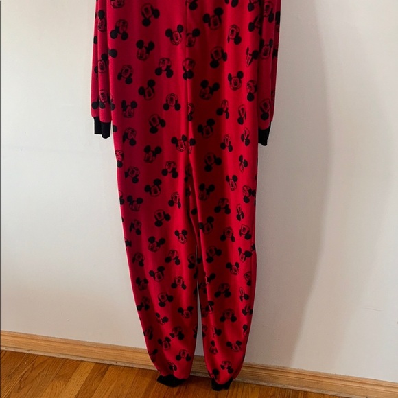 Disney Red Pajama Set with Black Mickey Pattern - Picture 7 of 7